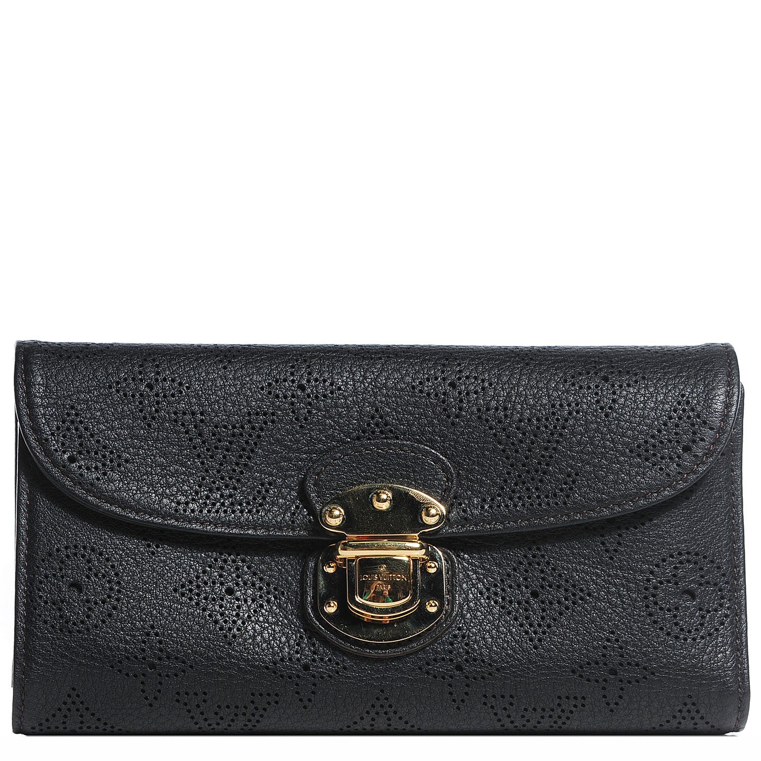 Louis Vuitton Mahina Amelia Wallet Black 1 of 8