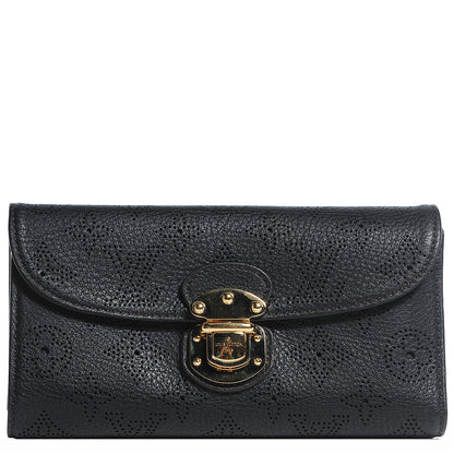 Louis Vuitton Mahina Amelia Wallet Black 1 of 8