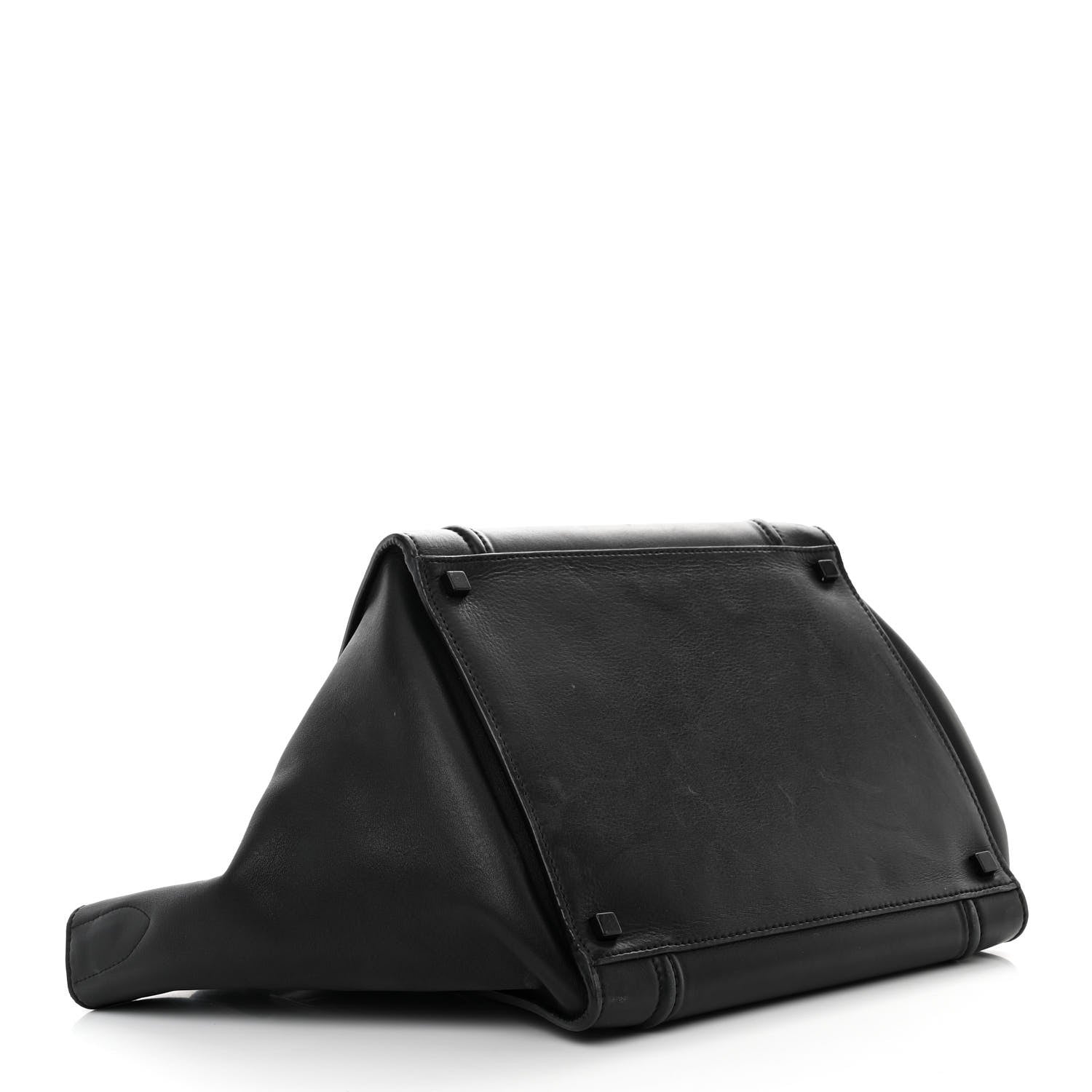 Celine Smooth Calfskin Medium Phantom Luggage Black 4 of 21