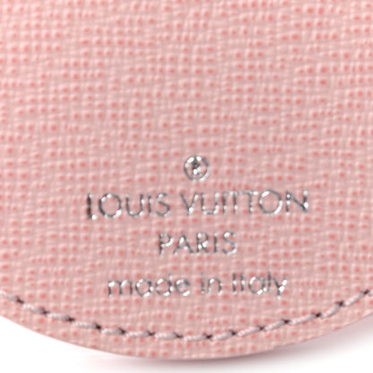 Louis Vuitton Epi Mirror Bag Charm Key Holder Rose Ballerine 4 of 6