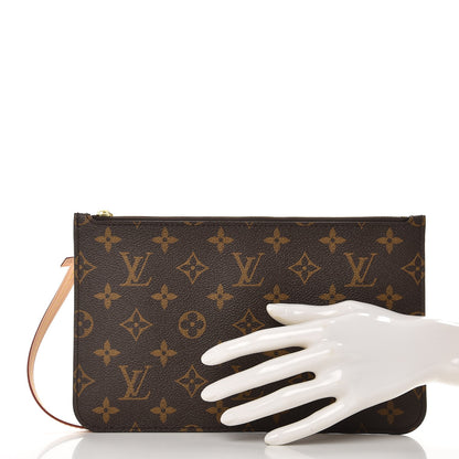Louis Vuitton Monogram Neverfull MM GM Pochette 2 of 7