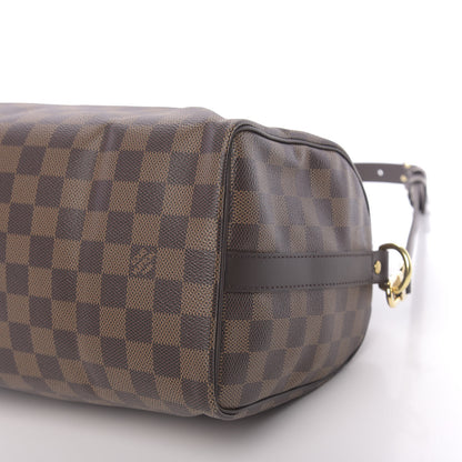Louis Vuitton Damier Ebene Speedy Bandouliere 25 9 of 10