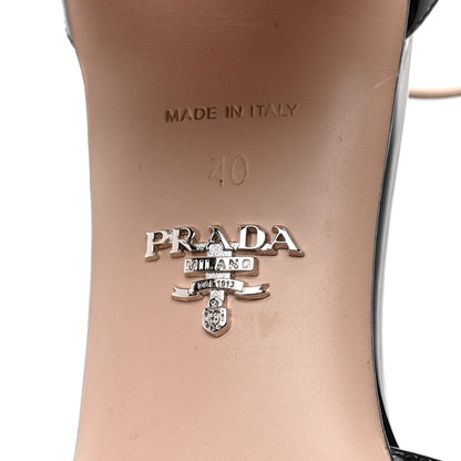 Prada Vernice Mary Jane 65mm Pumps 40 Black 7 of 8