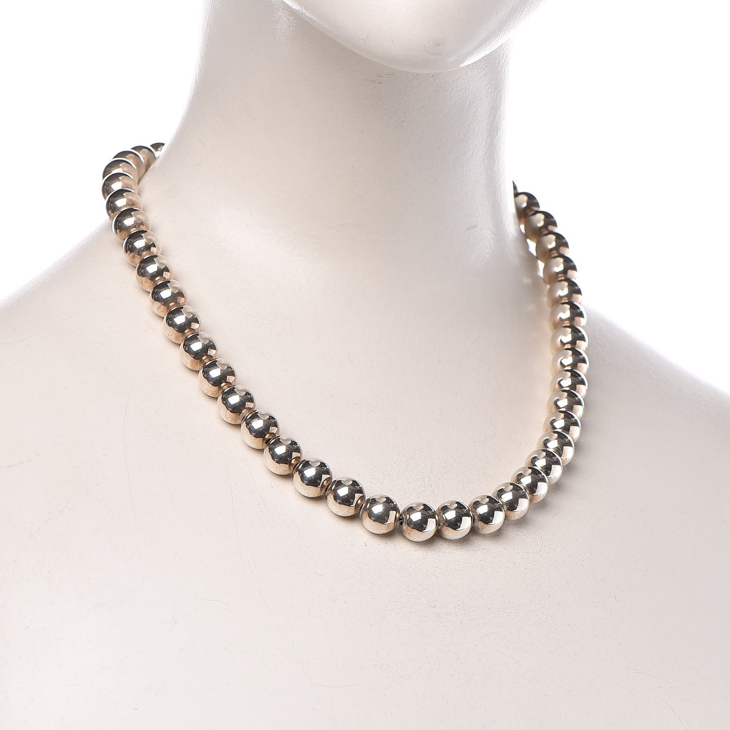 Sterling Silver 10mm HardWear Ball Necklace
