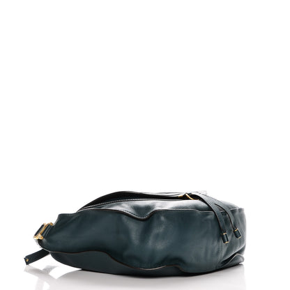 Chloe Calfskin Large Marcie Hobo Teal 4 of 8