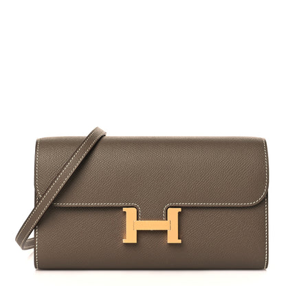 Hermes Epsom Constance Long To Go Wallet Etoupe 1 of 8