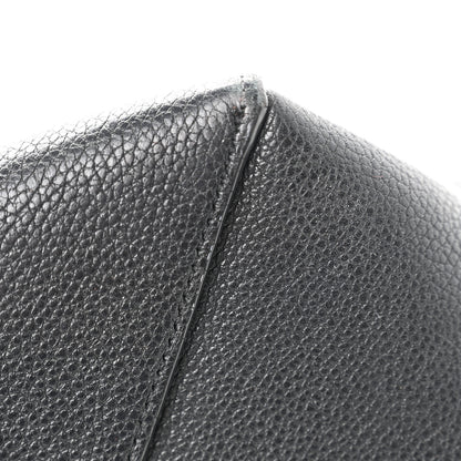 Celine Soft Grained Calfskin Small Belt Cabas Phantom Black 15 of 15
