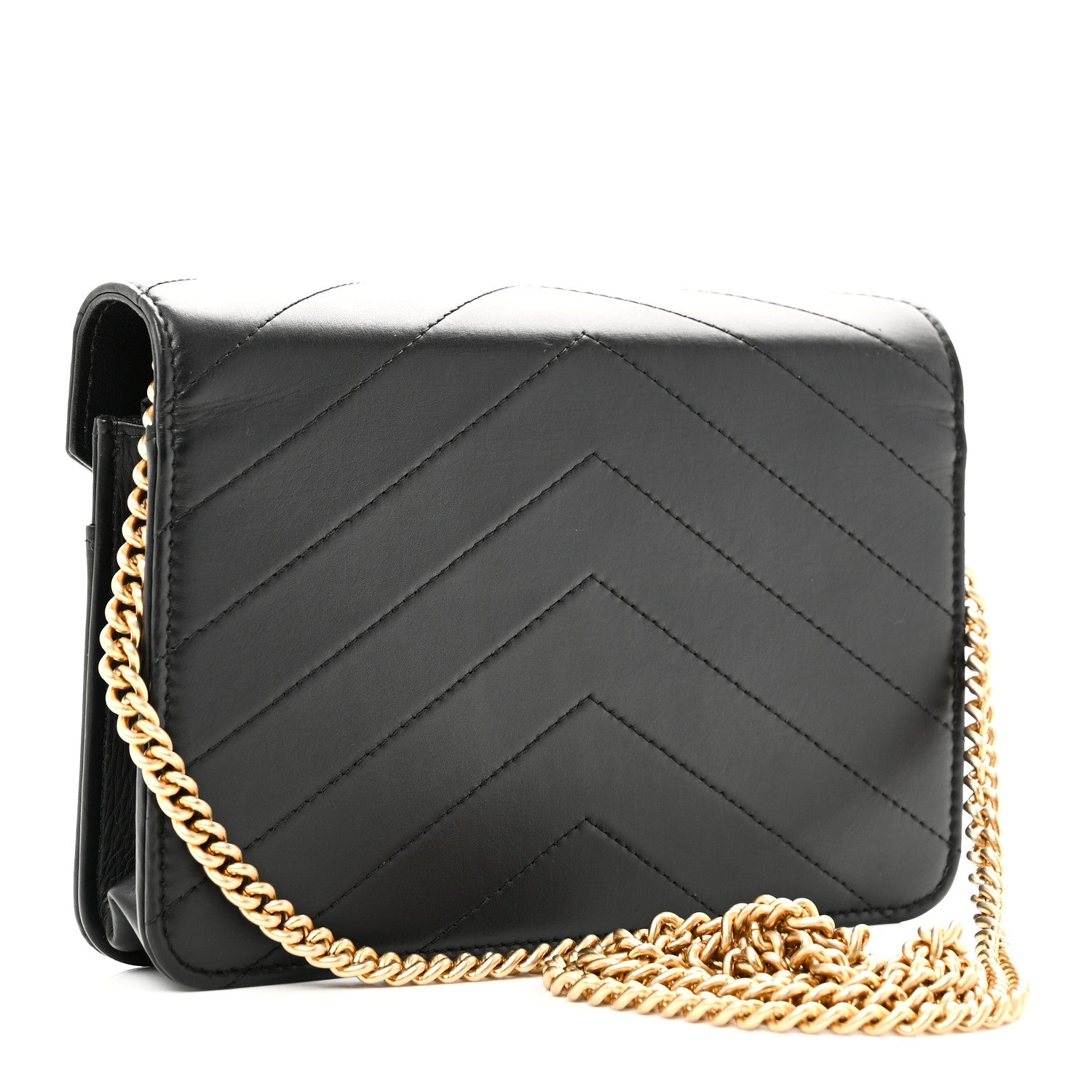 【elika】CHANEL ミニウォレット Chanel 21A Mini Wallet On Chain Pink Lambskin Gold Card Shoulder