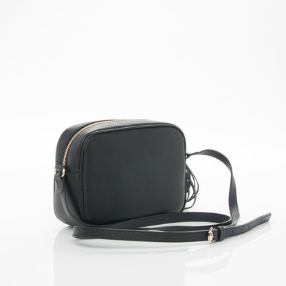 Gucci Pebbled Calfskin Small Soho Disco Bag Black 3 of 7