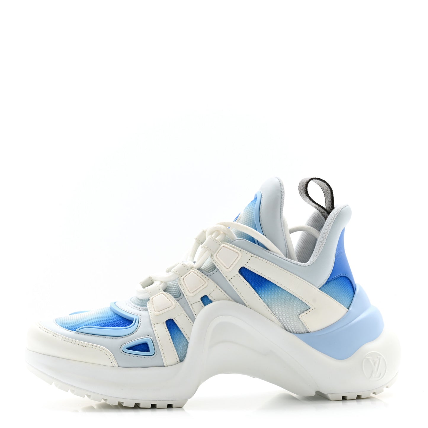 Calfskin LV Archlight Gradient Sneakers 37 Light Blue