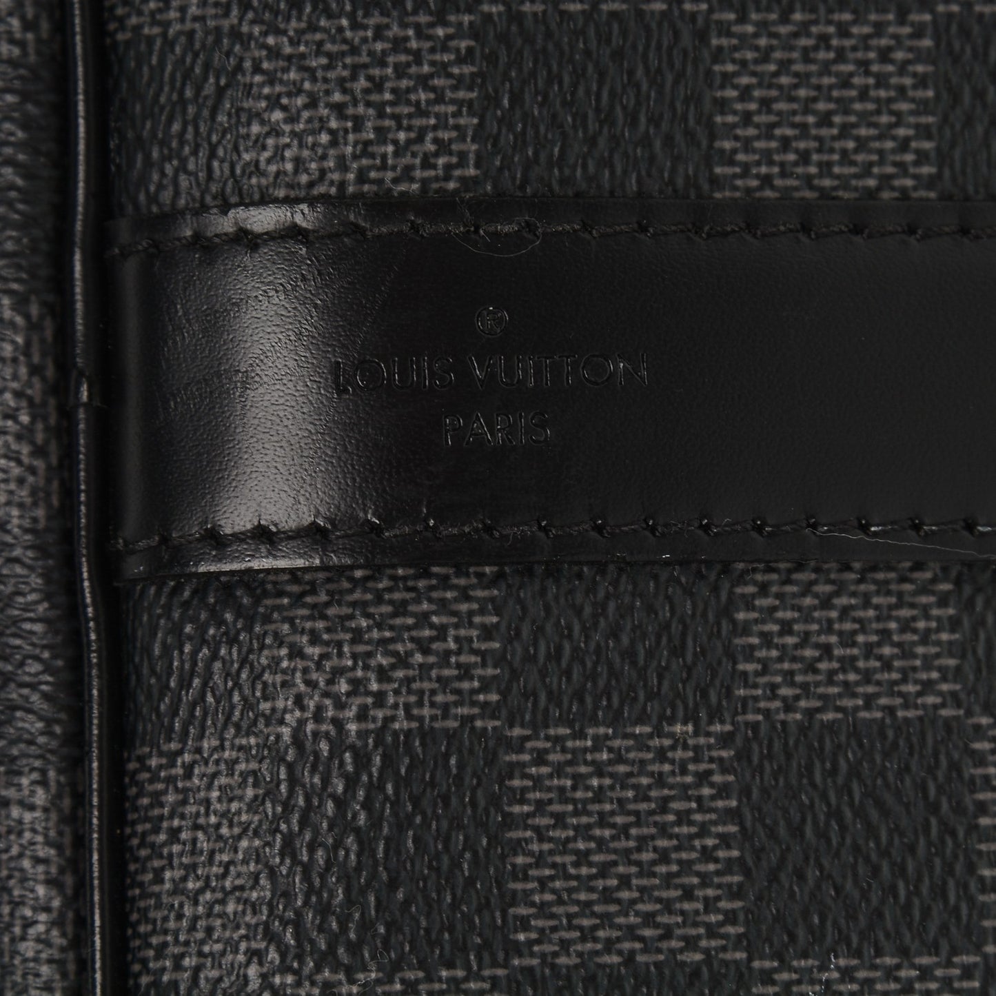 Damier Graphite Keepall Bandouliere 55
