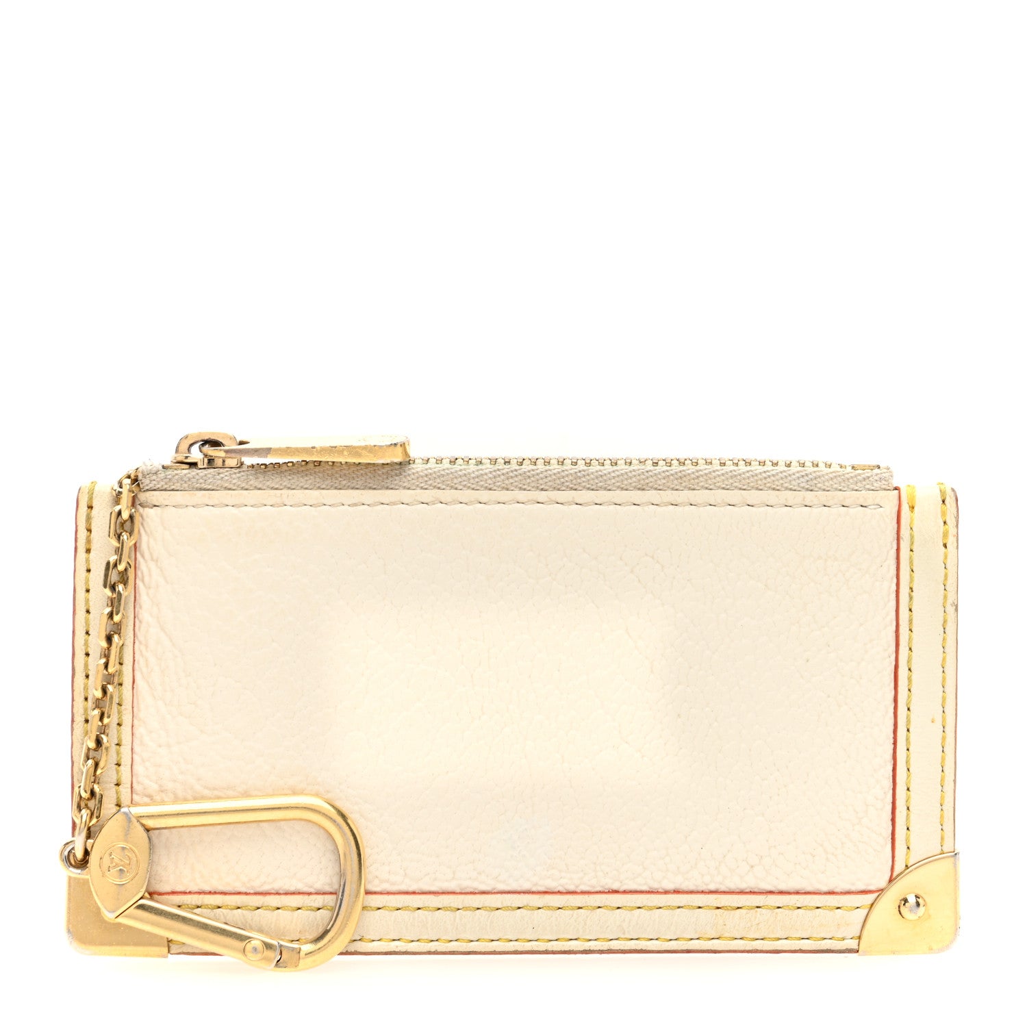 Louis Vuitton Suhali Key Pouch White 1 of 6