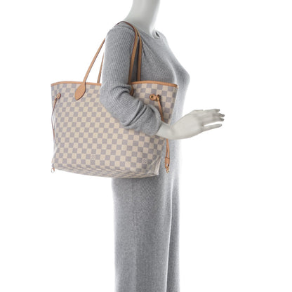 Louis Vuitton Damier Azur Neo Neverfull MM 2 of 7