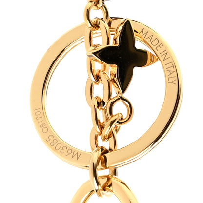 Louis Vuitton Monogram Blooming Flowers BB Bag Charm Key Holder Pink 3 of 4