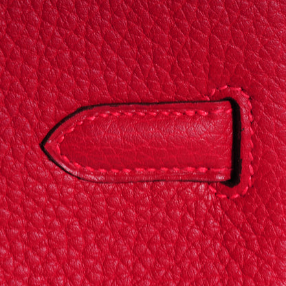 Hermes Togo HAC Birkin 32 Rouge 24 of 25