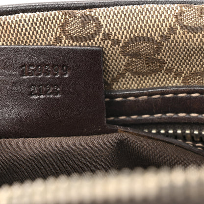 Gucci Monogram Medium Wave Boston Dark Brown 7 of 18