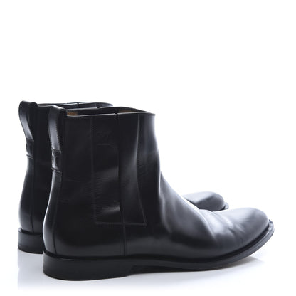Louis Vuitton Calfskin Ankle Boots 8.5 Black 5 of 9