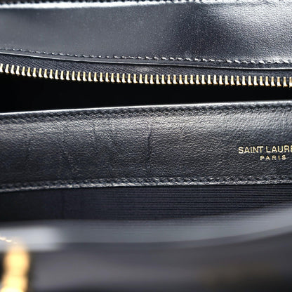Saint Laurent Shiny Calfskin Large Uptown Tote Black 21 of 24