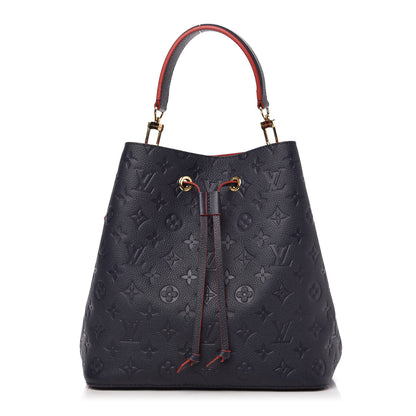 Louis Vuitton Empreinte Neonoe MM Marine Rouge 1 of 8