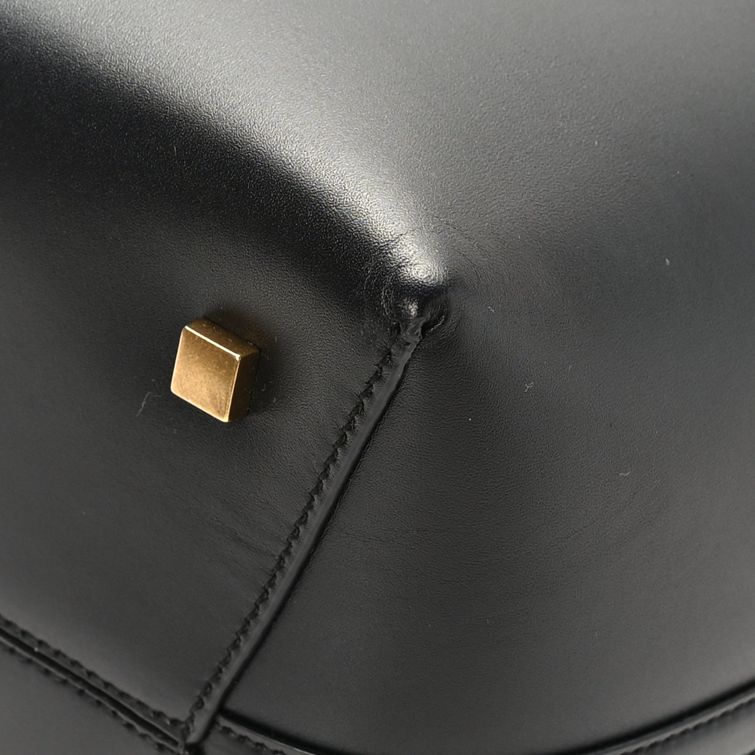 Saint Laurent Shiny Calfskin Le 37 Bucket Bag Black 10 of 11