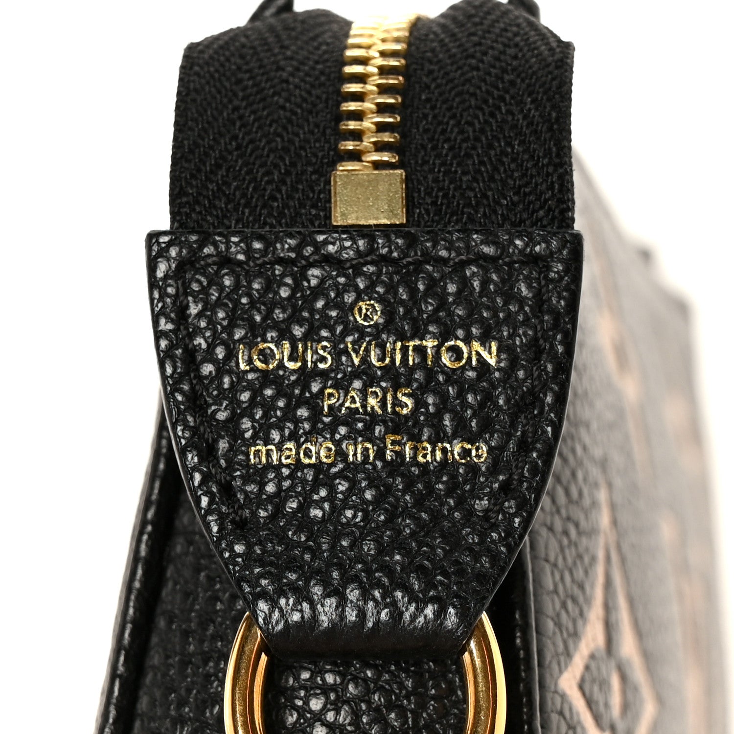Louis Vuitton Empreinte Monogram Giant Mini Pochette Accessories Black 6 of 9
