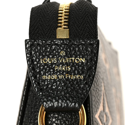 Louis Vuitton Empreinte Monogram Giant Mini Pochette Accessories Black 6 of 9