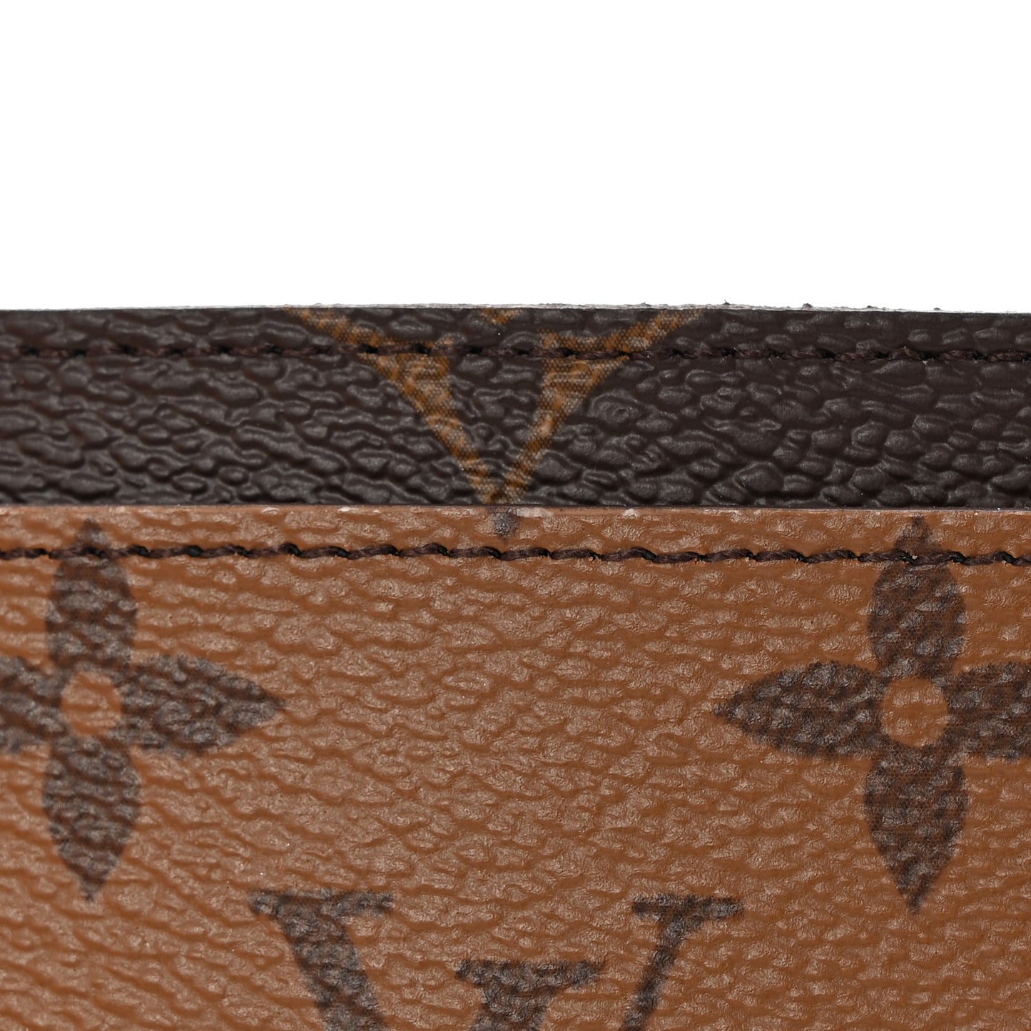 Reverse Monogram Card Holder