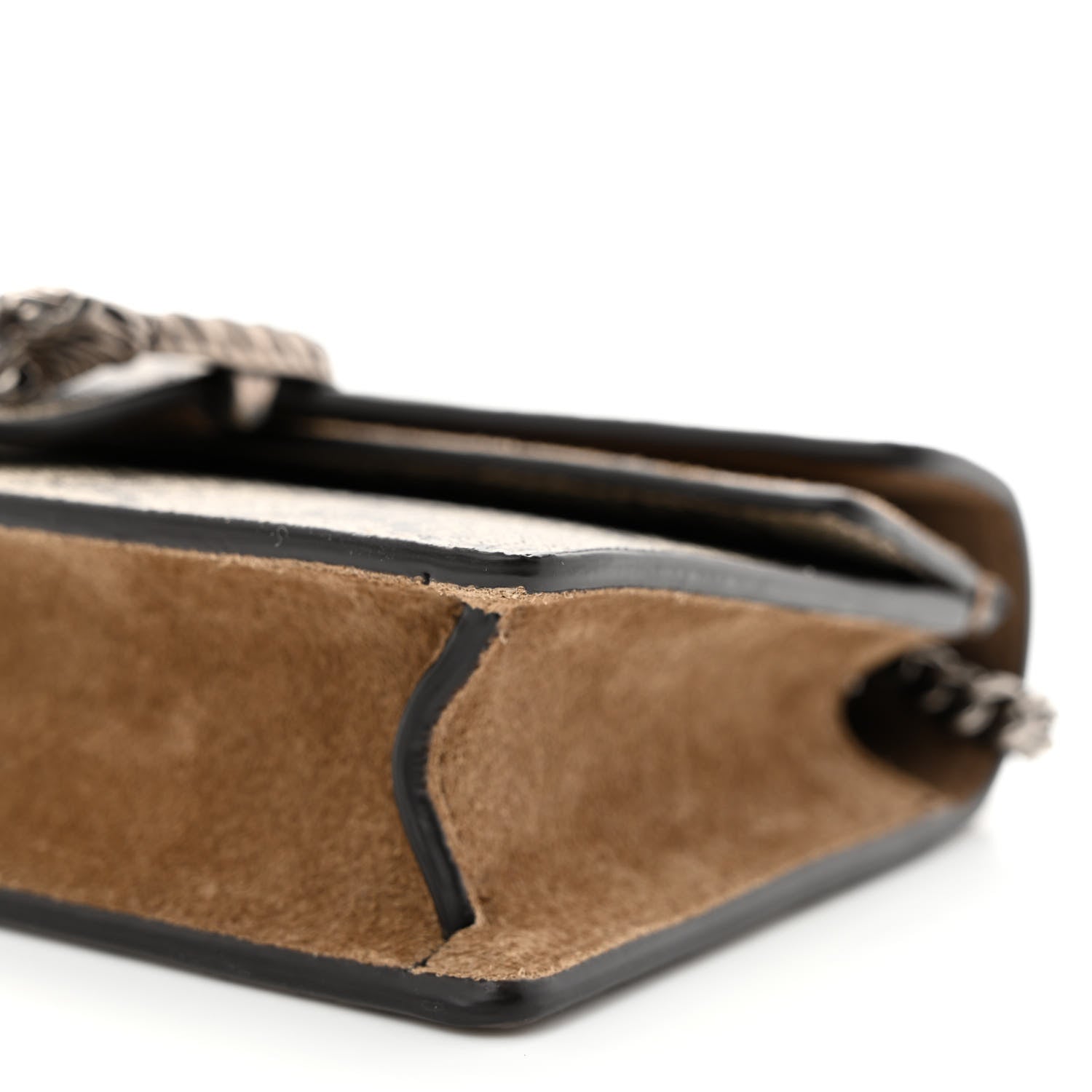 Gucci GG Supreme Monogram Super Mini Dionysus Shoulder Bag Taupe 10 of 12