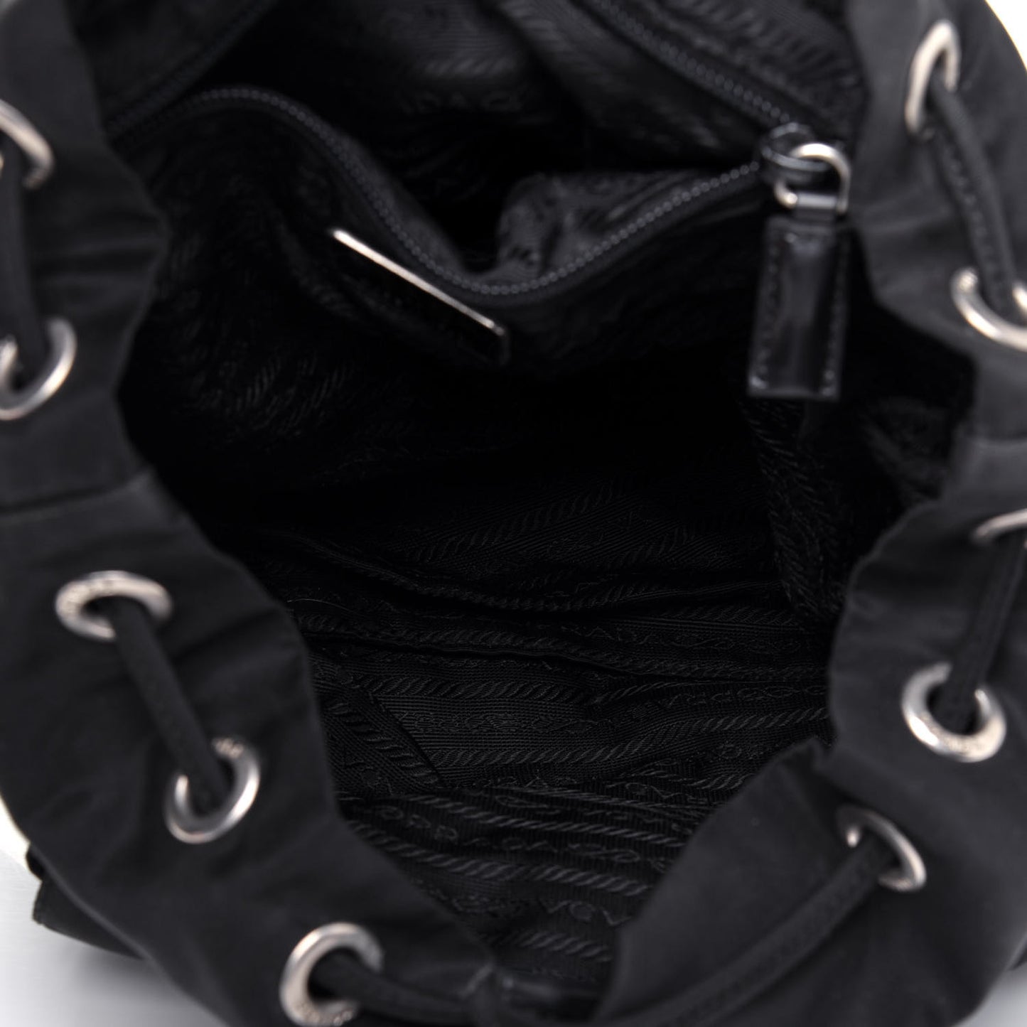 Tessuto Nylon Vela Small Backpack Black