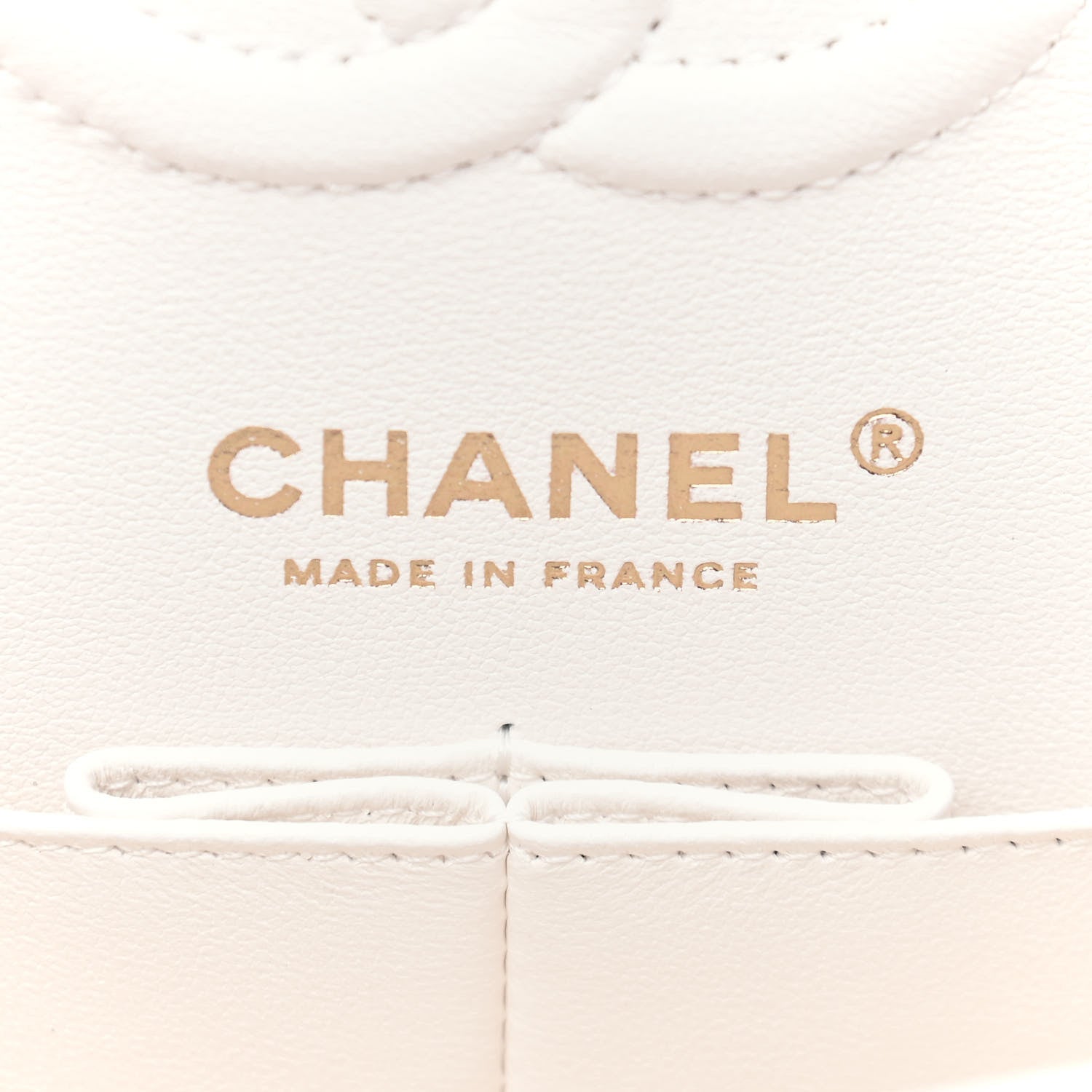 Chanel Caviar Quilted Small Double Flap White 6 of 9