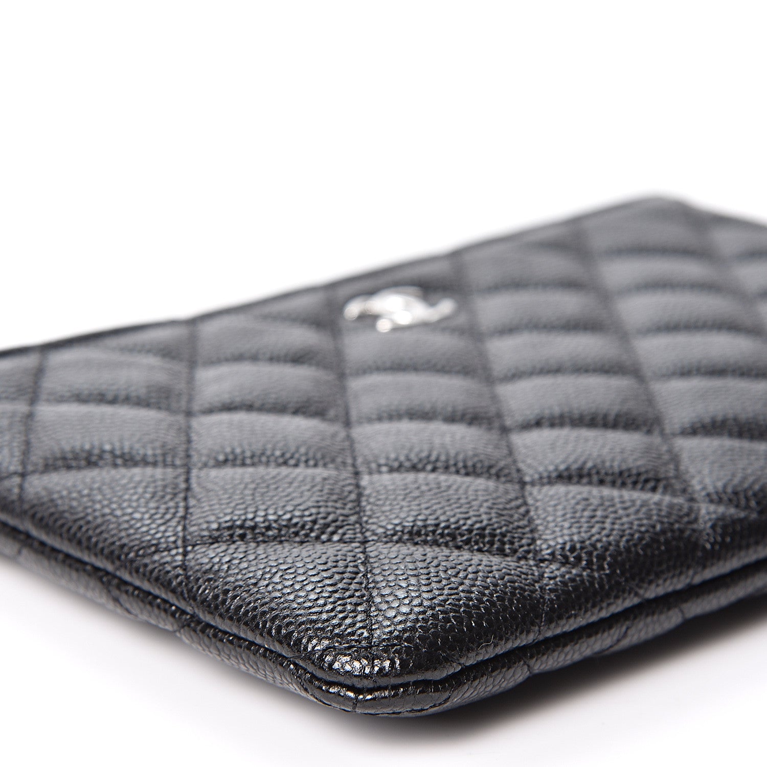 Chanel Caviar Quilted Small Pouch Black 7 of 9