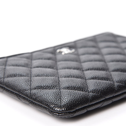 Chanel Caviar Quilted Small Pouch Black 7 of 9