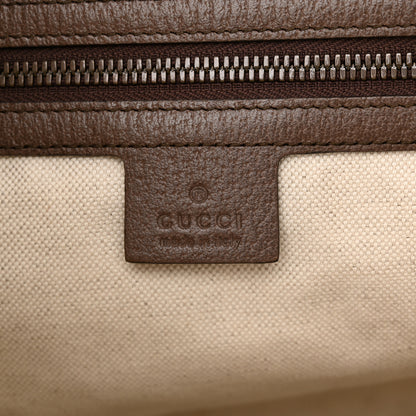 Gucci GG Supreme Monogram Web Small Ophidia Half Moon Hobo Brown 6 of 14
