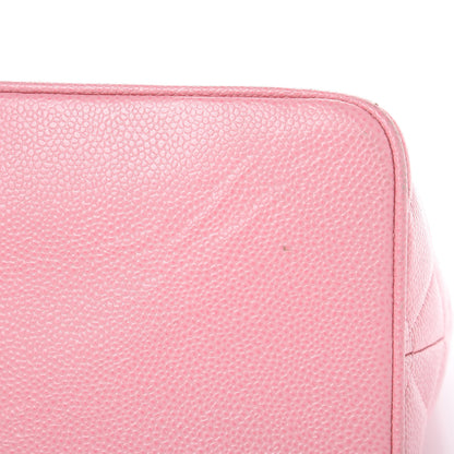Chanel Caviar Quilted Medallion Tote Light Pink 9 of 15