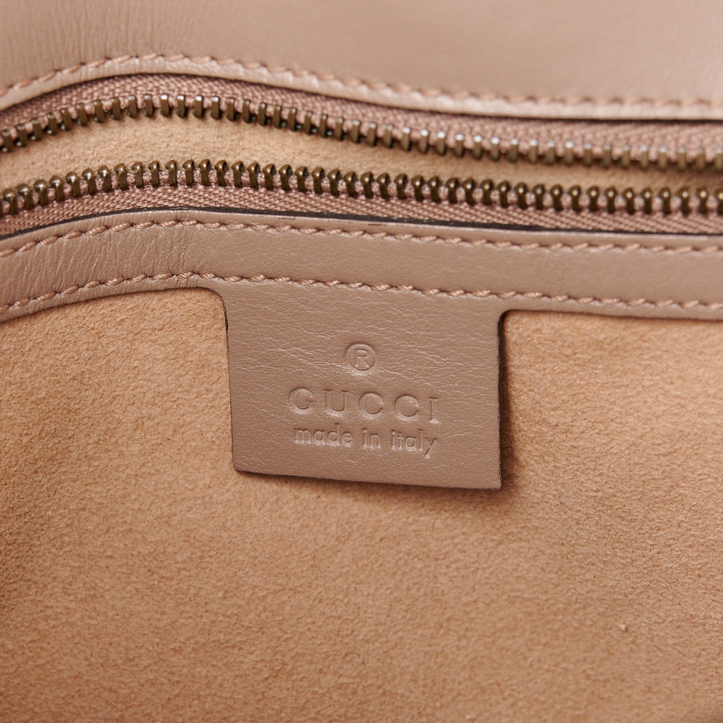 Calfskin Matelasse Small GG Marmont Shoulder Bag Porcelain Rose