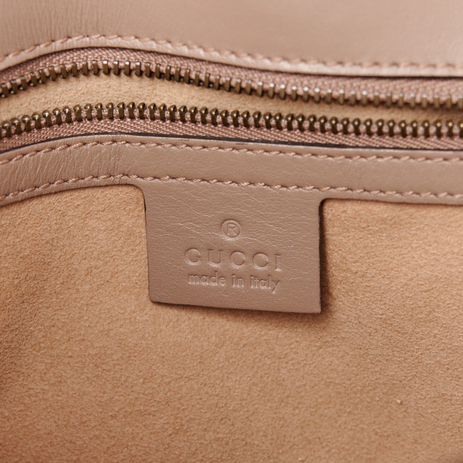 Gucci Calfskin Matelasse Small GG Marmont Shoulder Bag Porcelain Rose 6 of 17