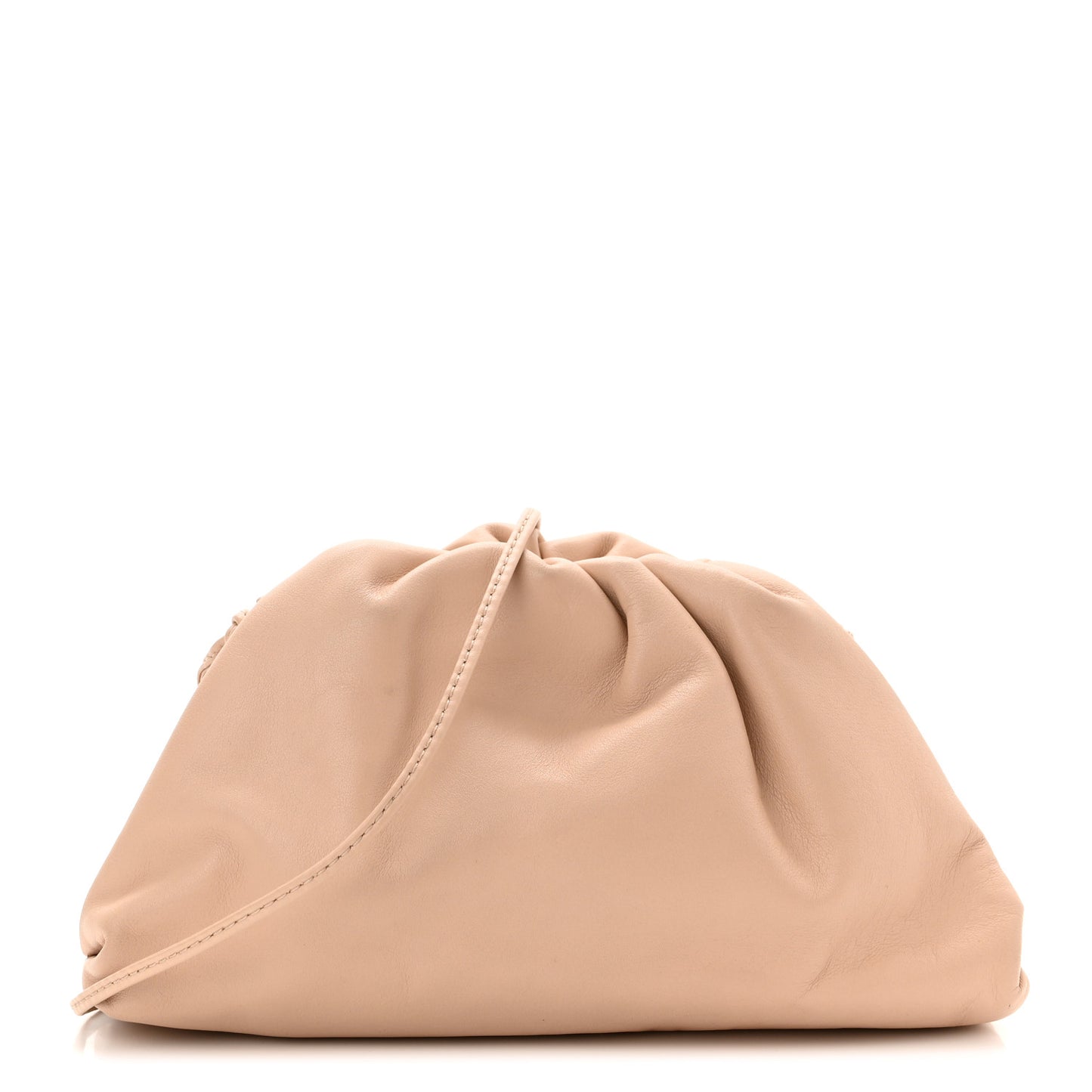 Butter Calfskin The Mini Pouch Almond