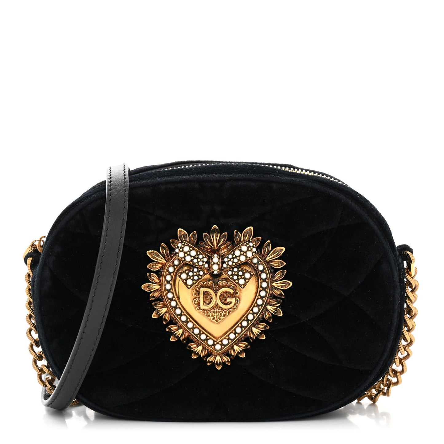 Velvet Devotion Crossbody Bag Black