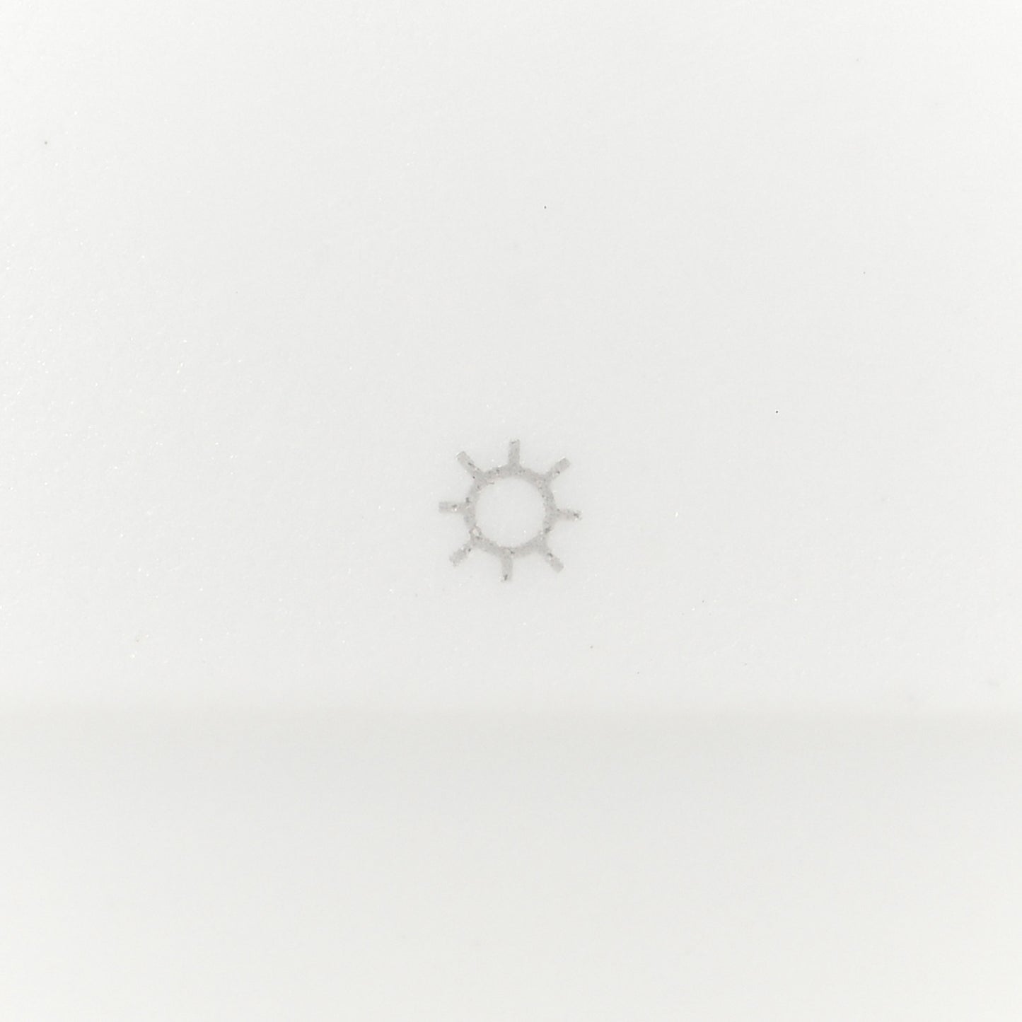 Porcelain Mosaique Au 24 Platine Square Plate N°2