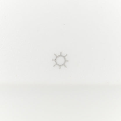 Hermes Porcelain Mosaique Au 24 Platine Square Plate N°2 7 of 8