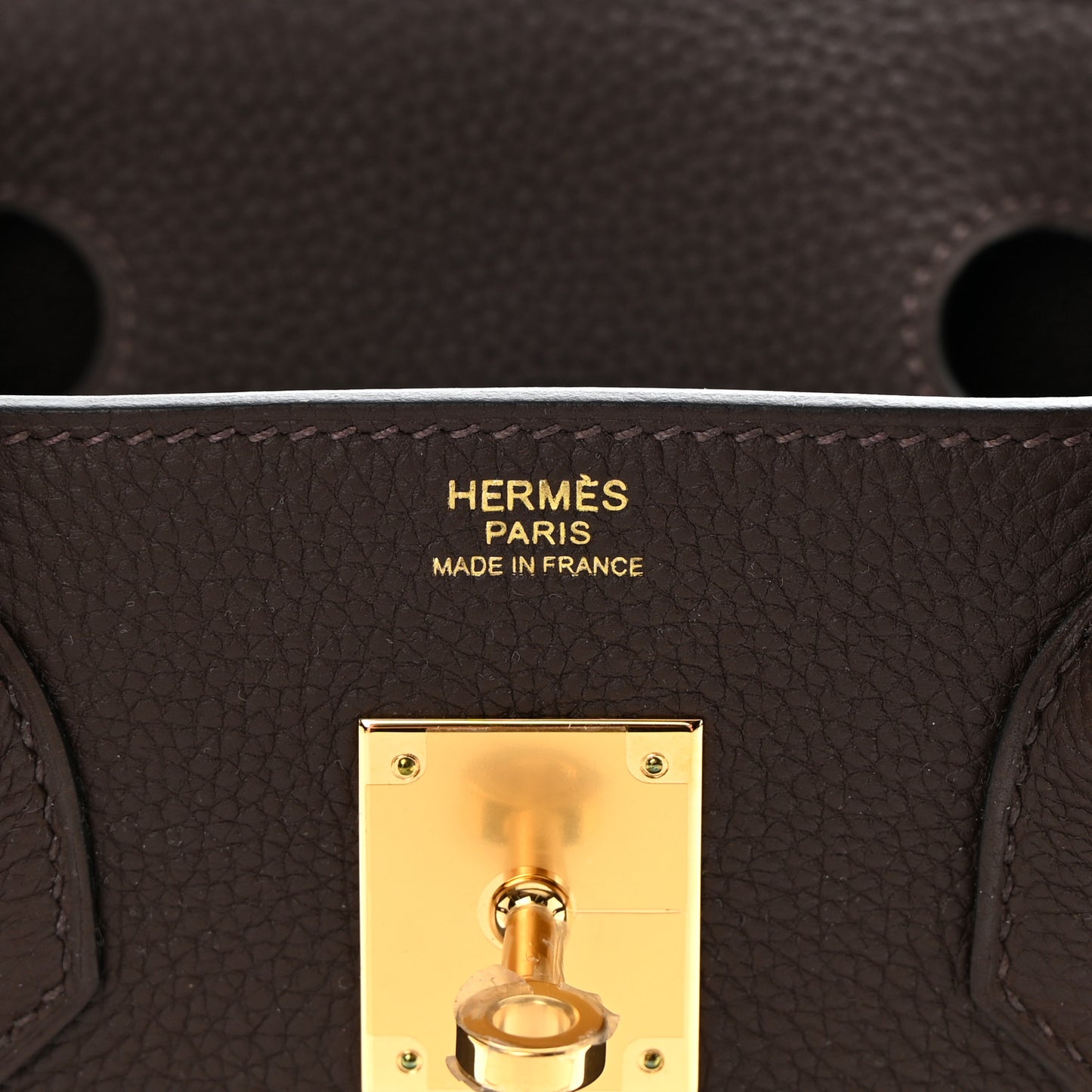 Togo Birkin 30 Chocolate