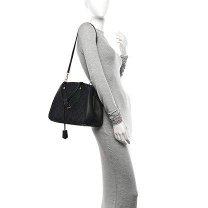Louis Vuitton Empreinte Montaigne MM Black 2 of 11