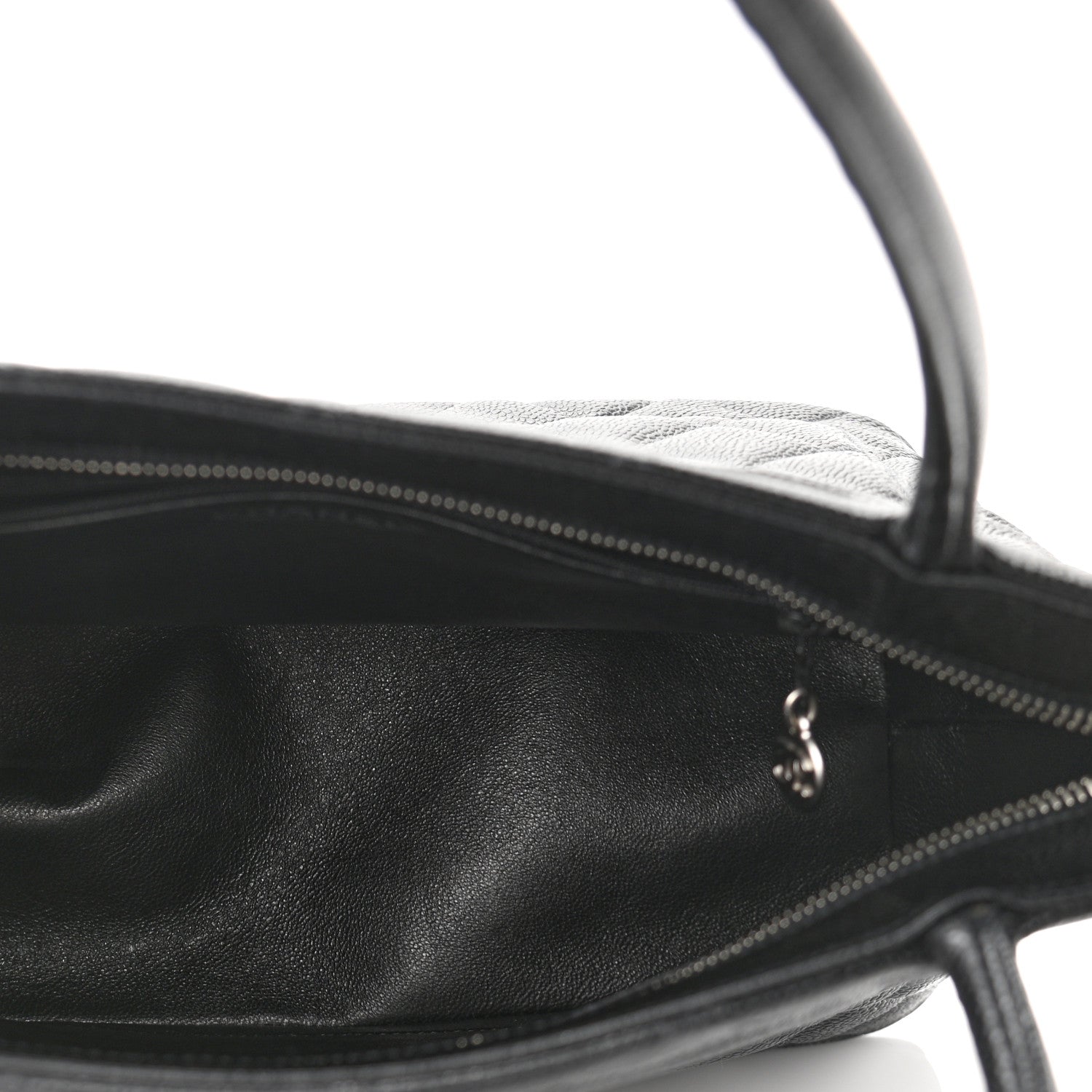 Chanel Caviar Quilted Medallion Tote Black 5 of 11