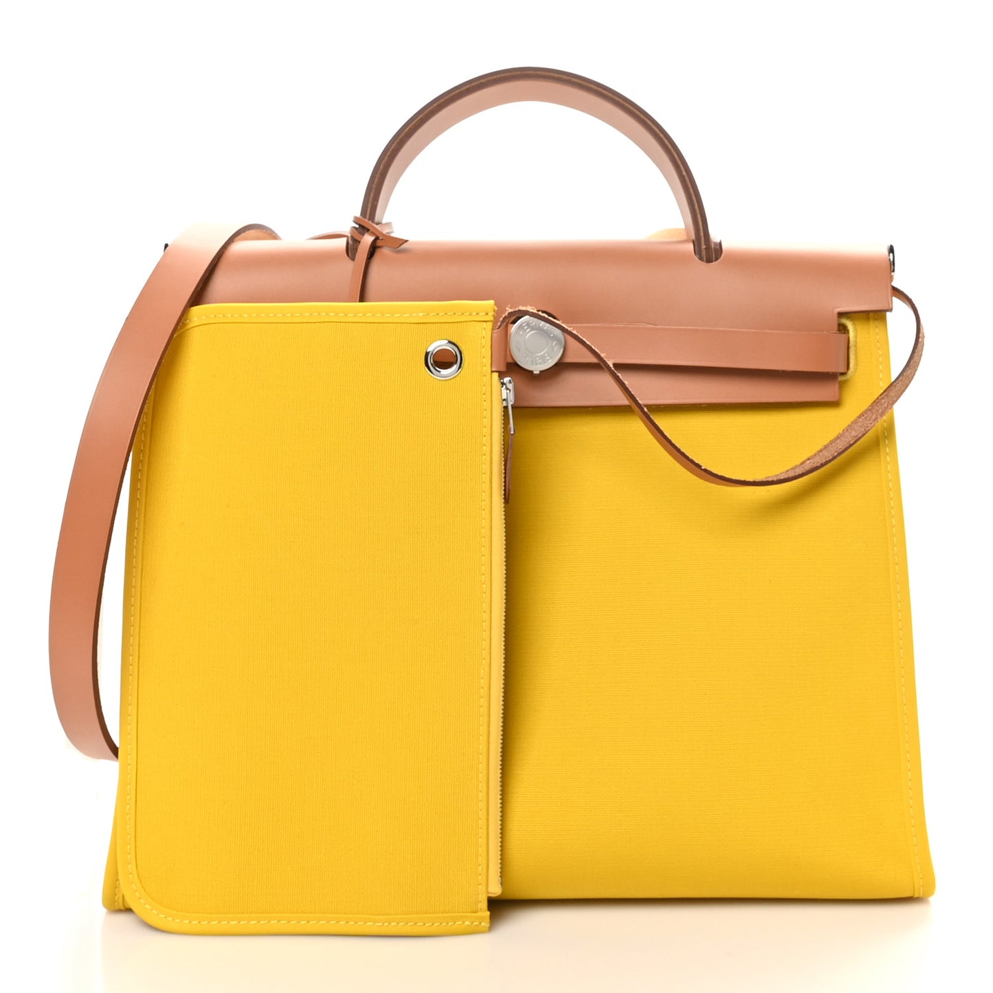 Military Vache Hunter Toile Herbag Zip 31 Natural Jaune De Naples