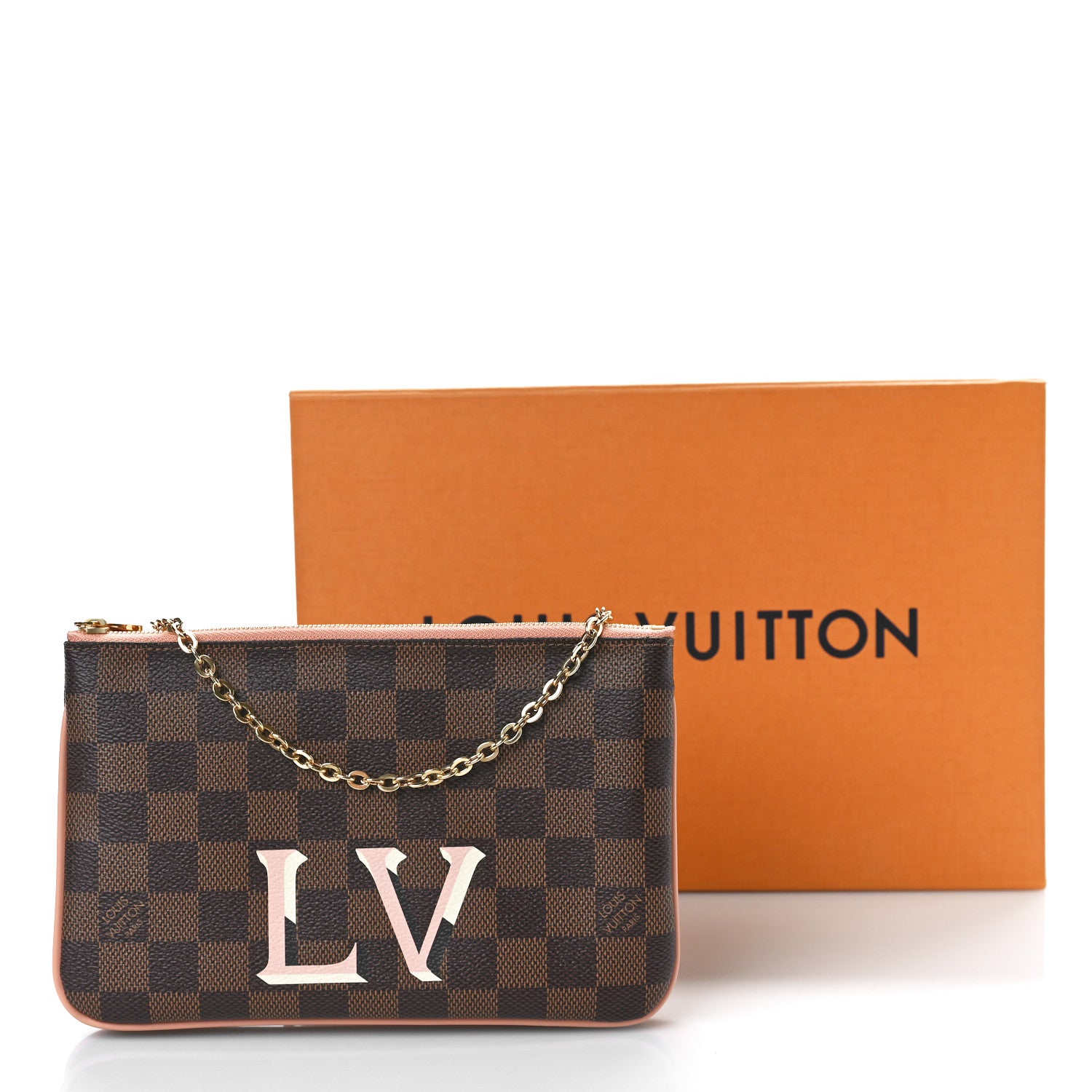 Louis Vuitton Damier Ebene Double Zip Pochette 11 of 11