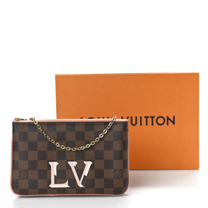 Louis Vuitton Damier Ebene Double Zip Pochette 11 of 11