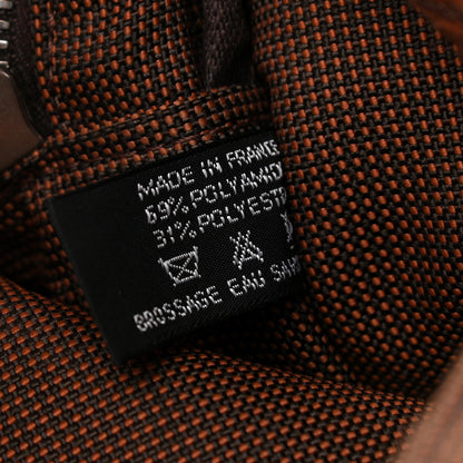 Hermes Canvas Herline GM Tote Brown 7 of 9