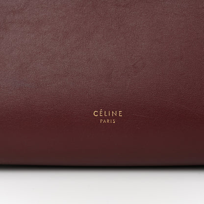 Celine Natural Calfskin Mini Belt Bag Burgundy 7 of 14