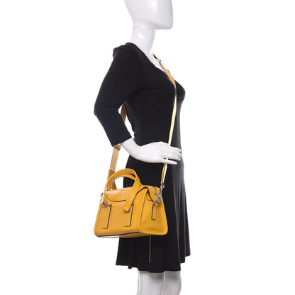 Marc Jacobs Textured Calfskin Satchel Ochre 2 of 10