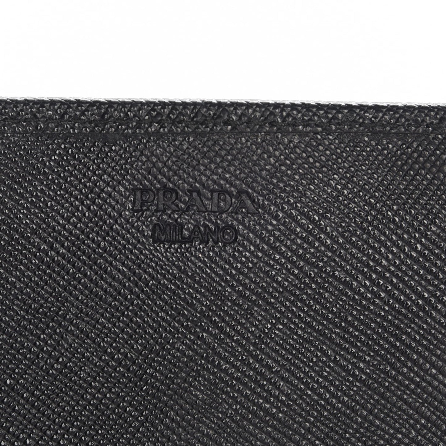 Saffiano Bow Continental Wallet Nero Black